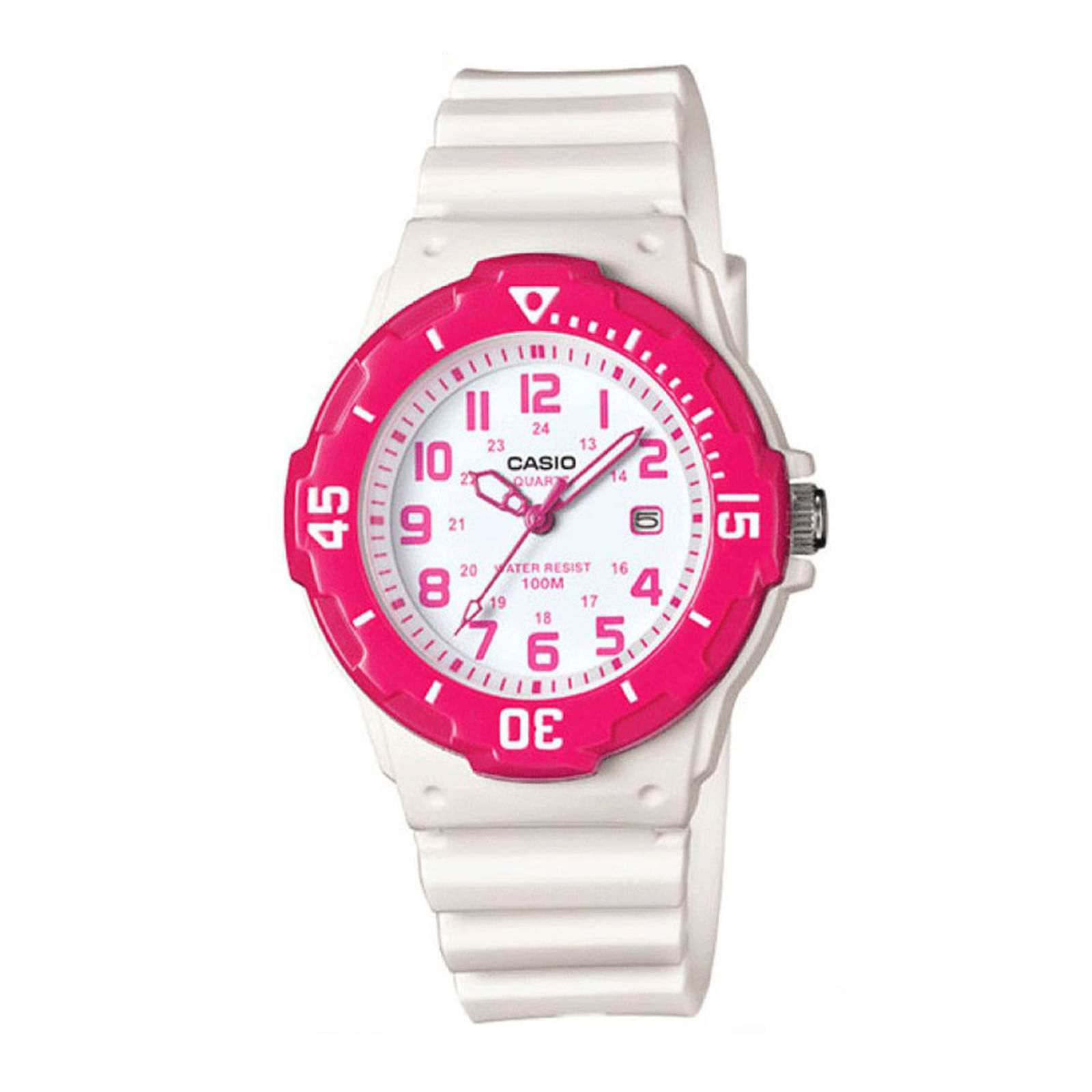 Reloj CASIO LRW-200H-4B Resina Juvenil Blanco