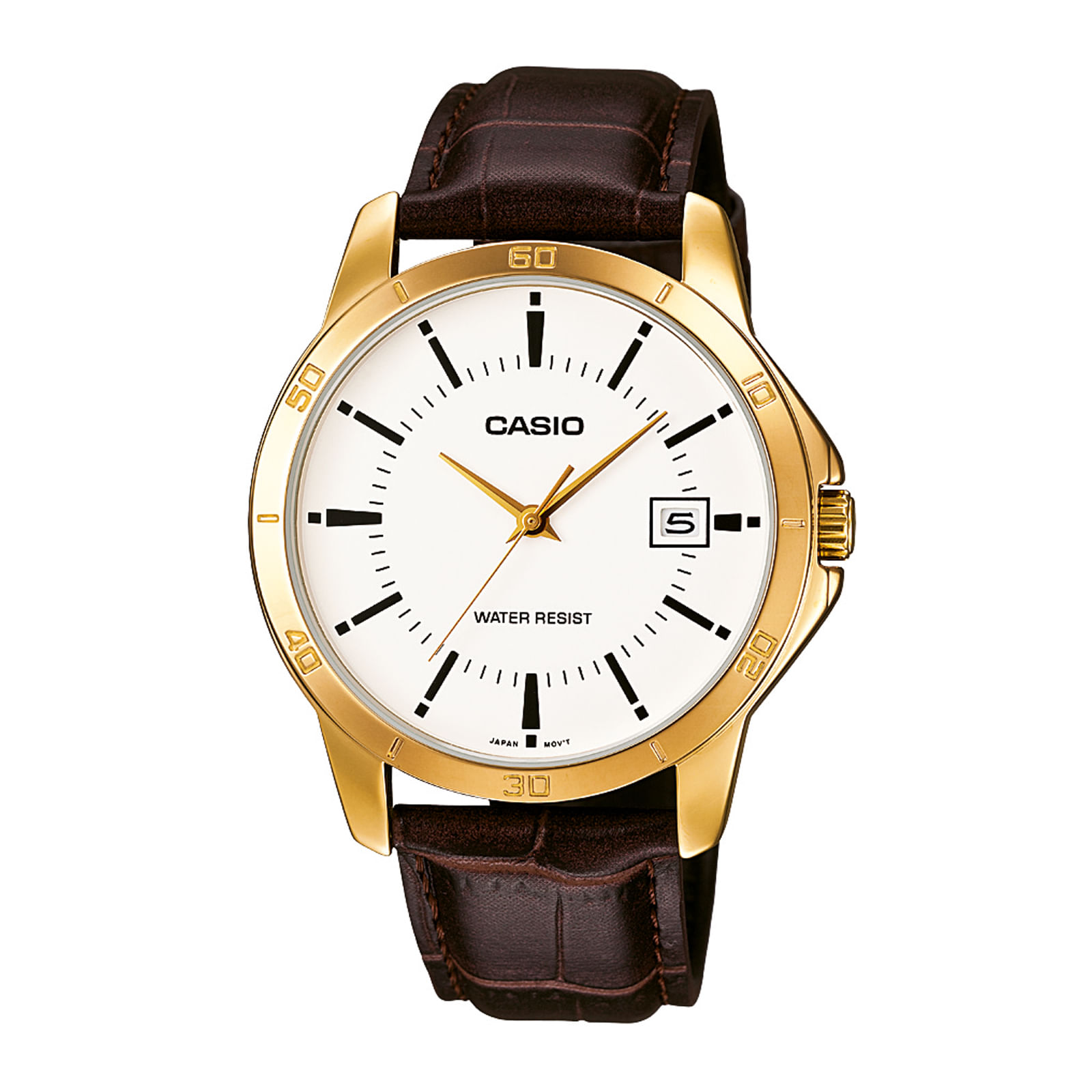 Reloj CASIO MTP-V004GL-7A Acero Inoxidable Hombre Dorado