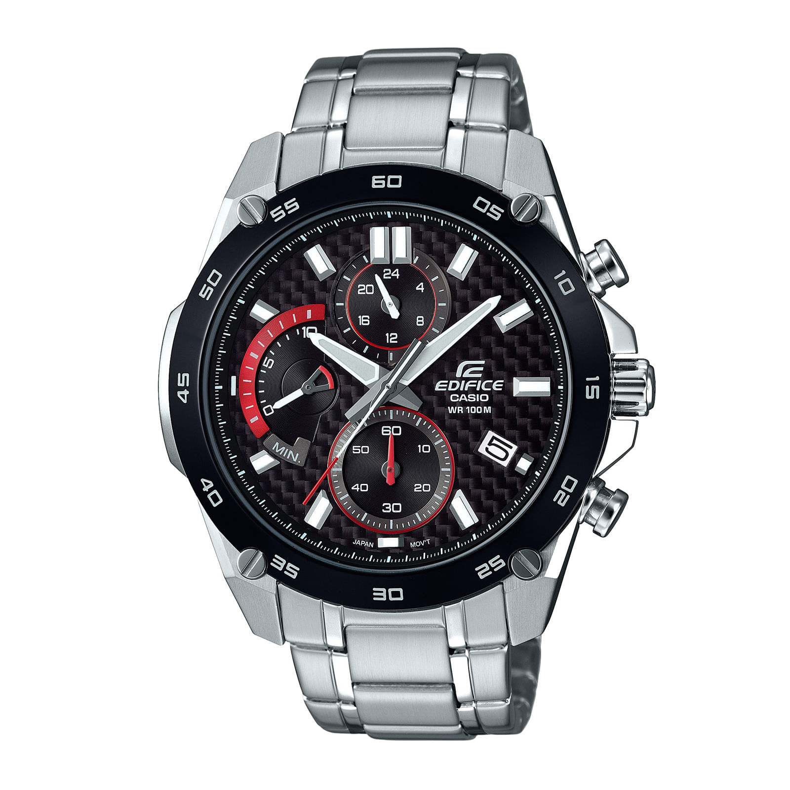 Reloj EDIFICE EFR-557CDB-1A Acero Hombre Plateado