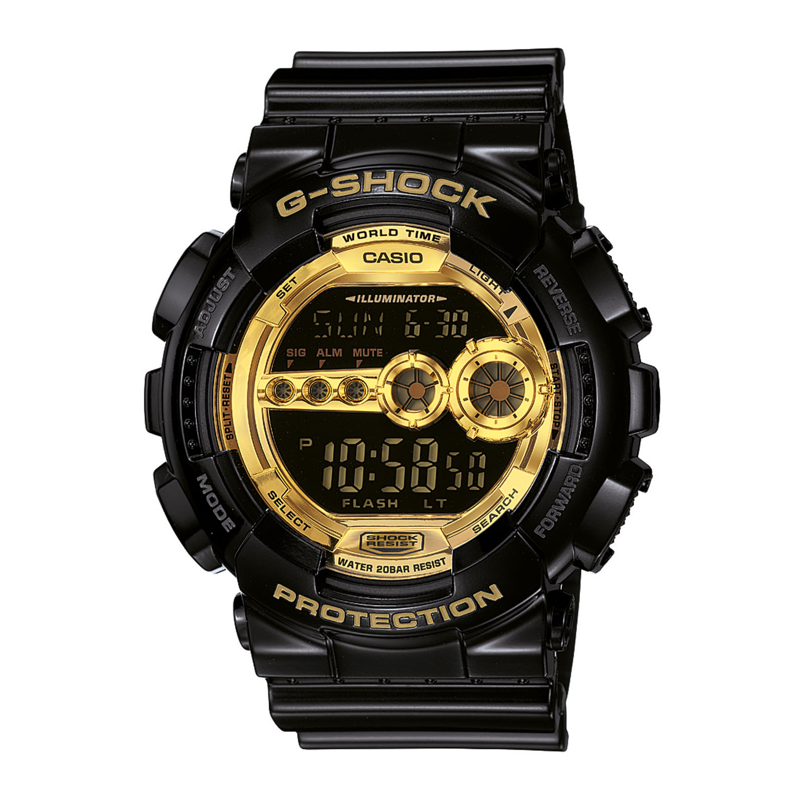 Reloj G-SHOCK GD-100GB-1D Resina Hombre Negro