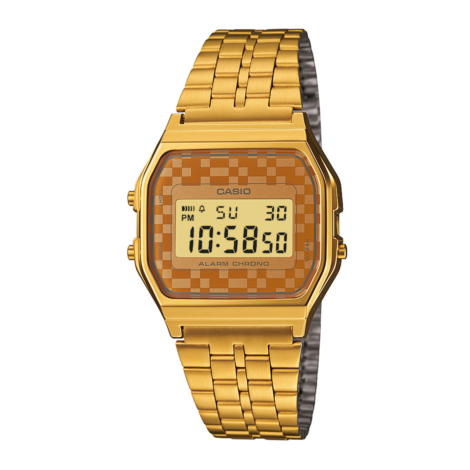 Reloj CASIO A159WGEA-9A Resina Unisex Dorado