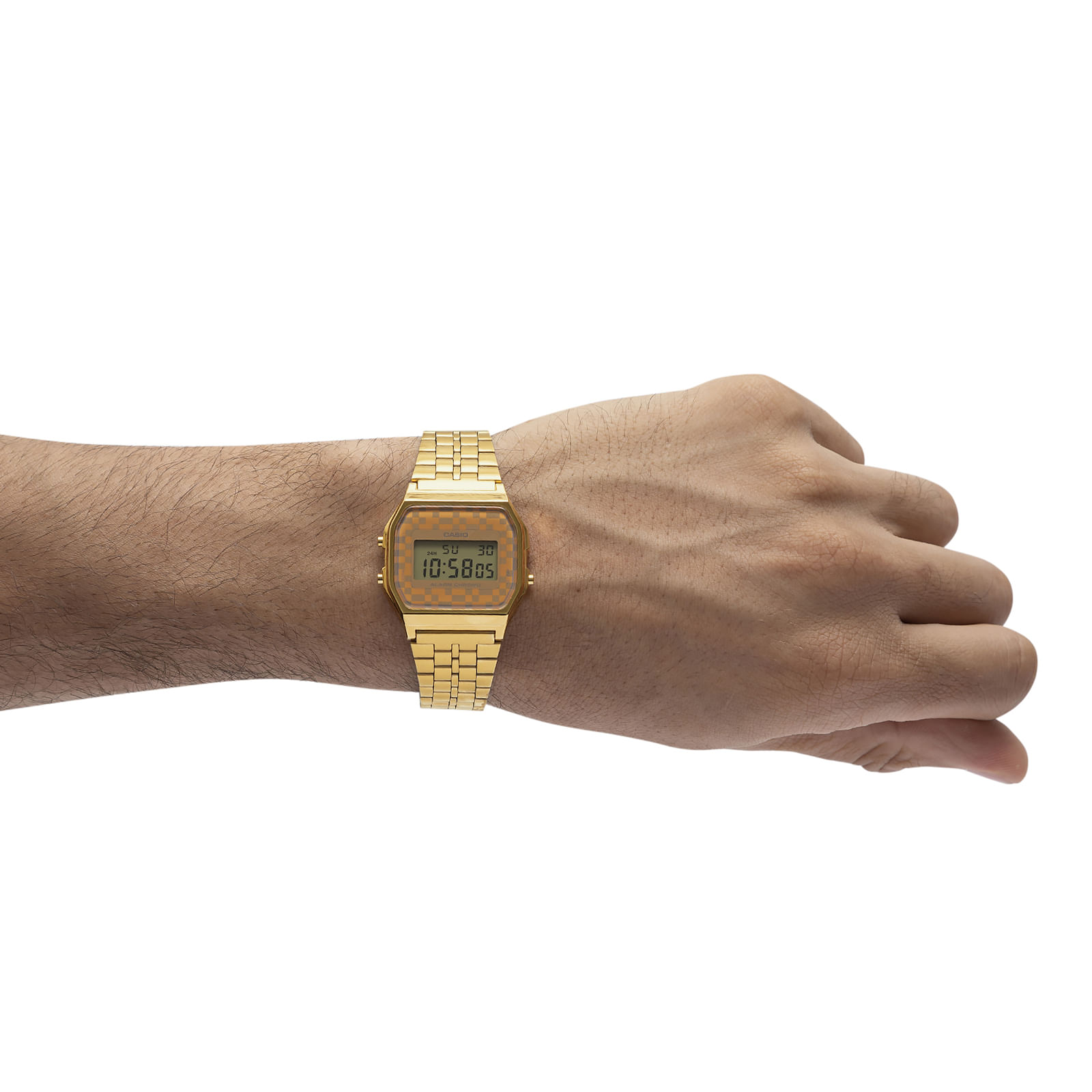 Reloj CASIO A159WGEA-9A Resina Unisex Dorado