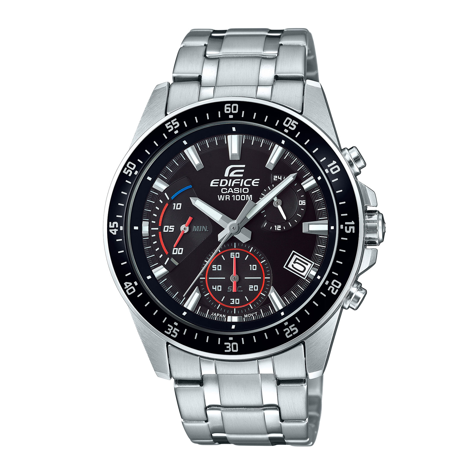 Reloj EDIFICE EFV-540D-1A Acero Hombre Plateado