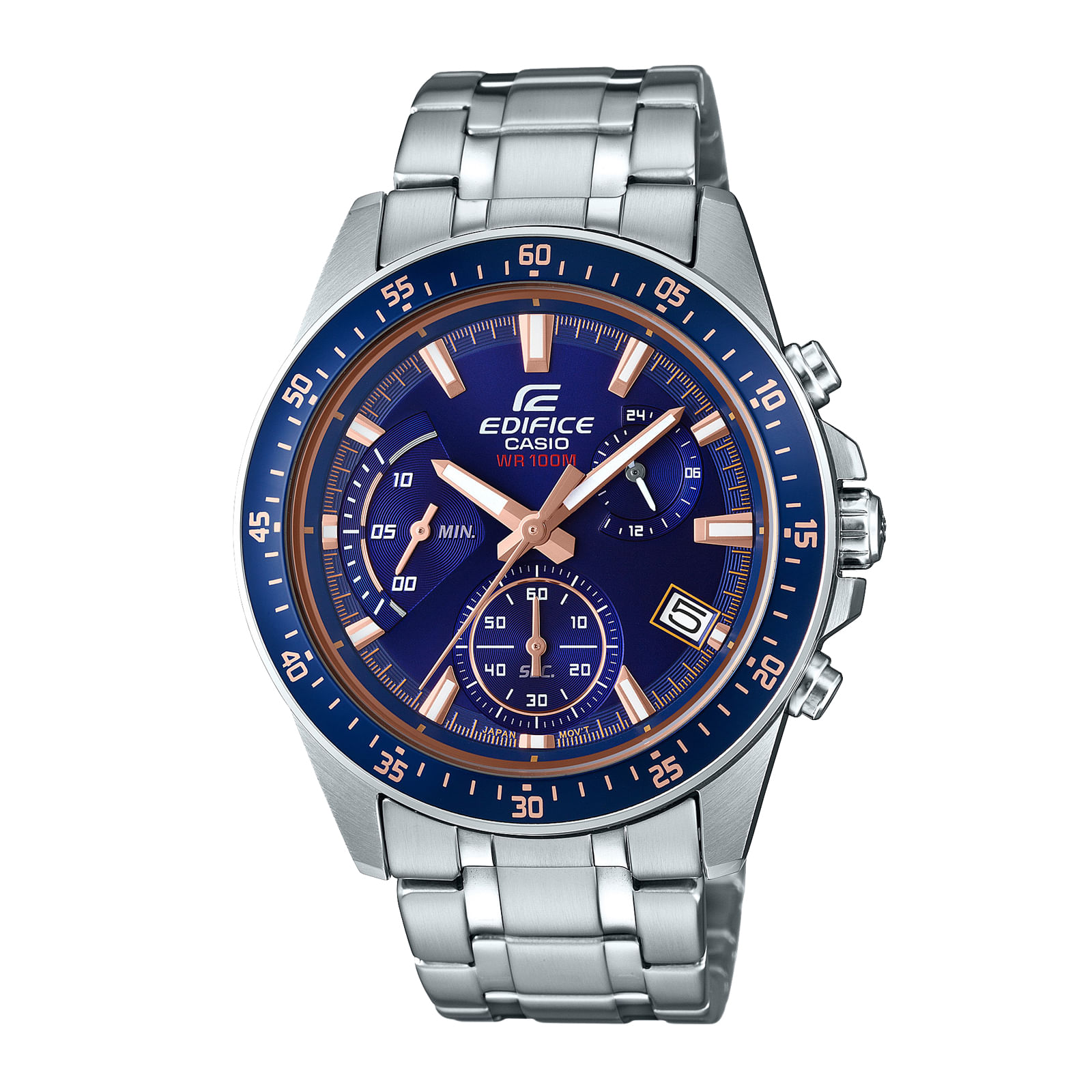 Reloj EDIFICE EFV-540D-2A Acero Hombre Plateado