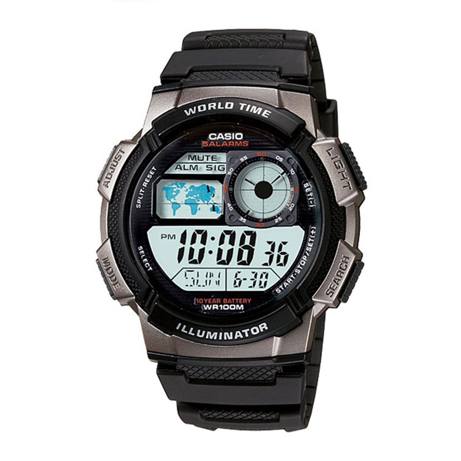 Reloj CASIO AE-1000W-1B Resina Juvenil Gris