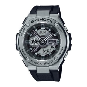 Reloj G-SHOCK GST-410-1A Resina/Acero Hombre Plateado