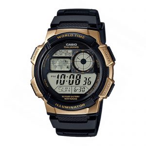 Reloj CASIO AE-1000W-1A3 Resina Juvenil Negro