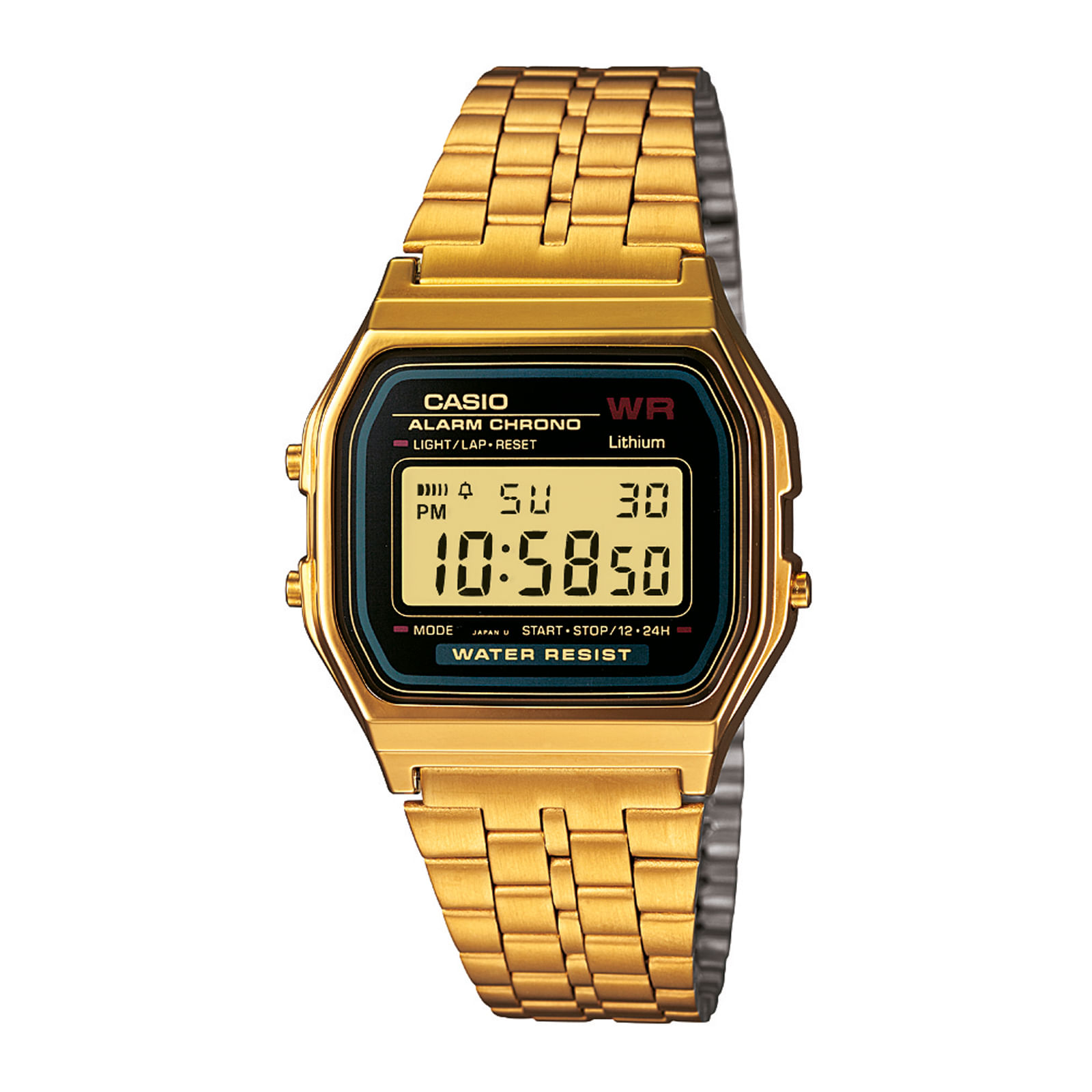 Reloj CASIO A159WGEA-1D Resina Unisex Dorado - Btime