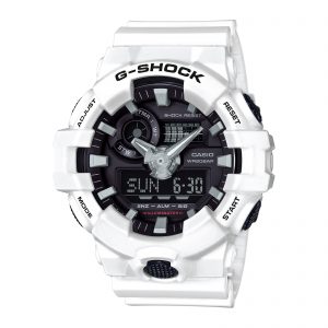 Reloj G-SHOCK GA-700-7A Resina Hombre Blanco