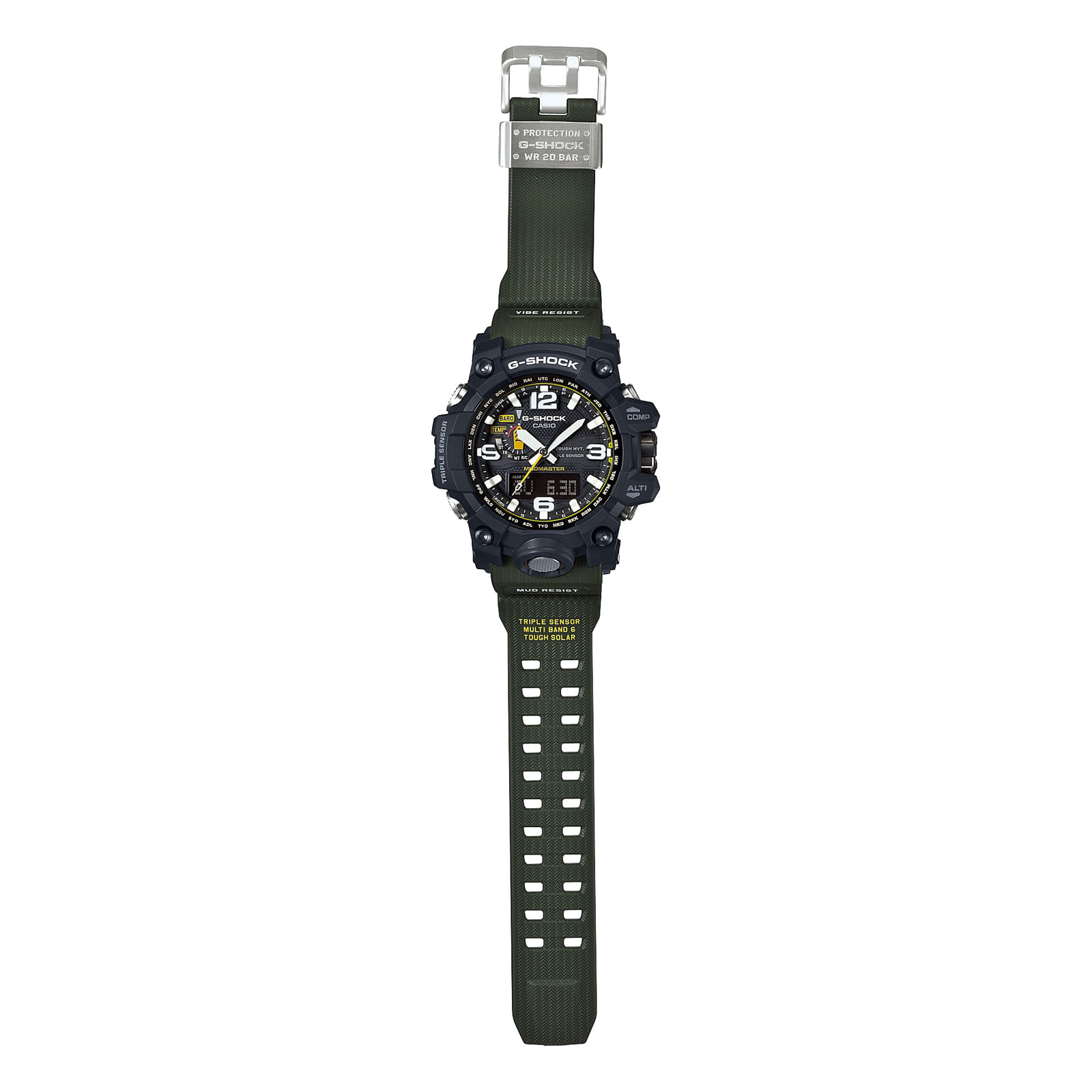 Reloj G-SHOCK GWG-1000-1A3 Resina/Acero Hombre Negro