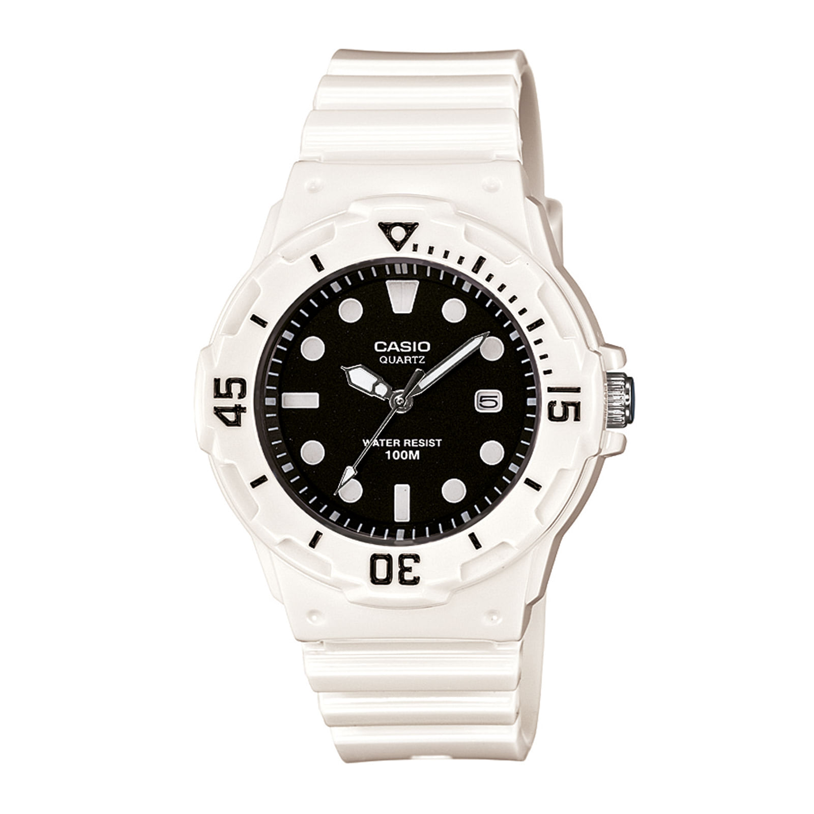 Reloj CASIO LRW-200H-1E Resina Juvenil Blanco