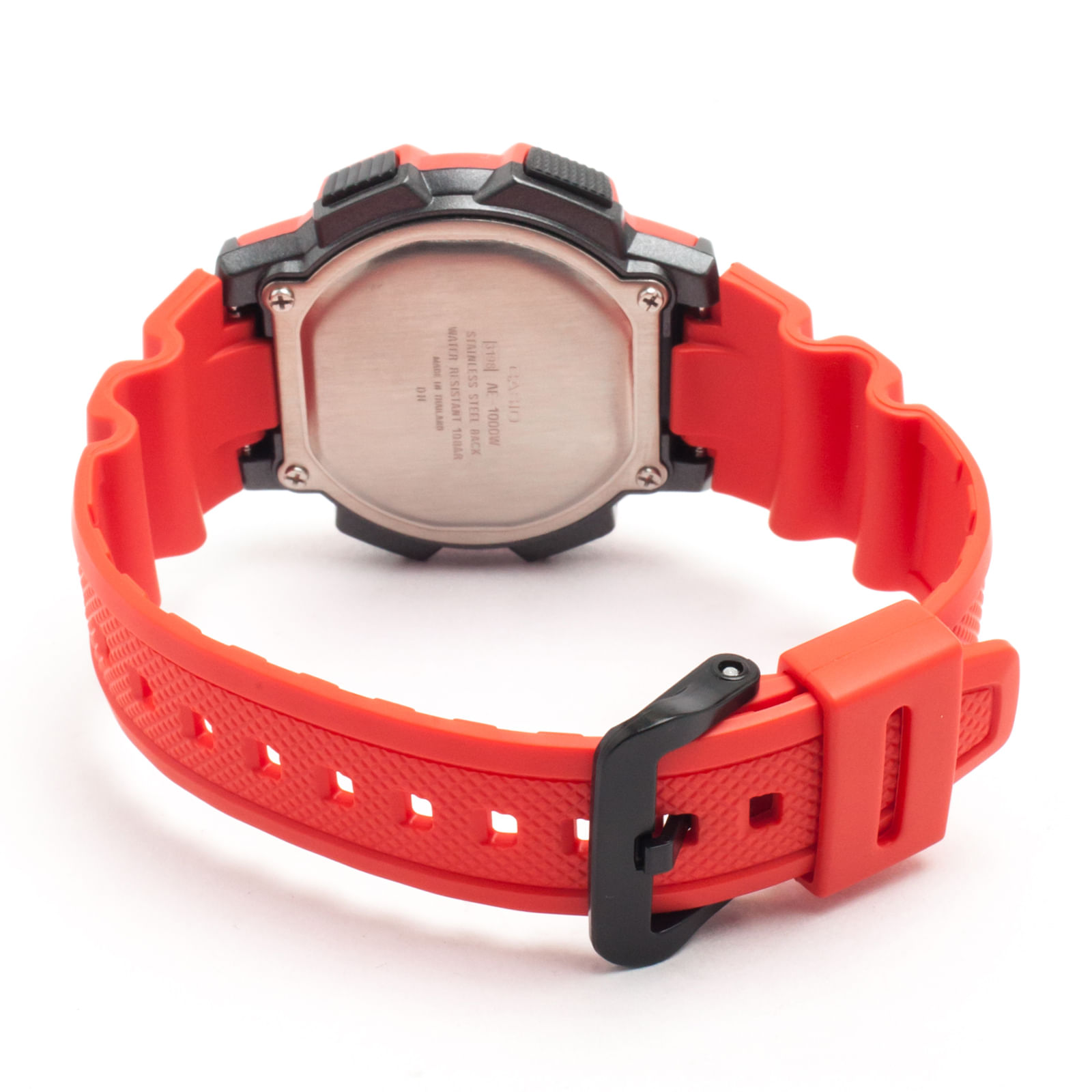 Reloj CASIO AE-1000W-4A Resina Juvenil Rojo