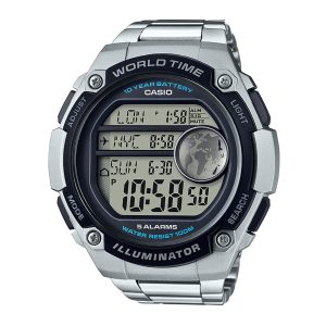 Reloj CASIO AE-3000WD-1A Acero Juvenil Plateado