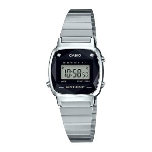 Reloj CASIO LA670WAD-1D Resina Mujer Plateado