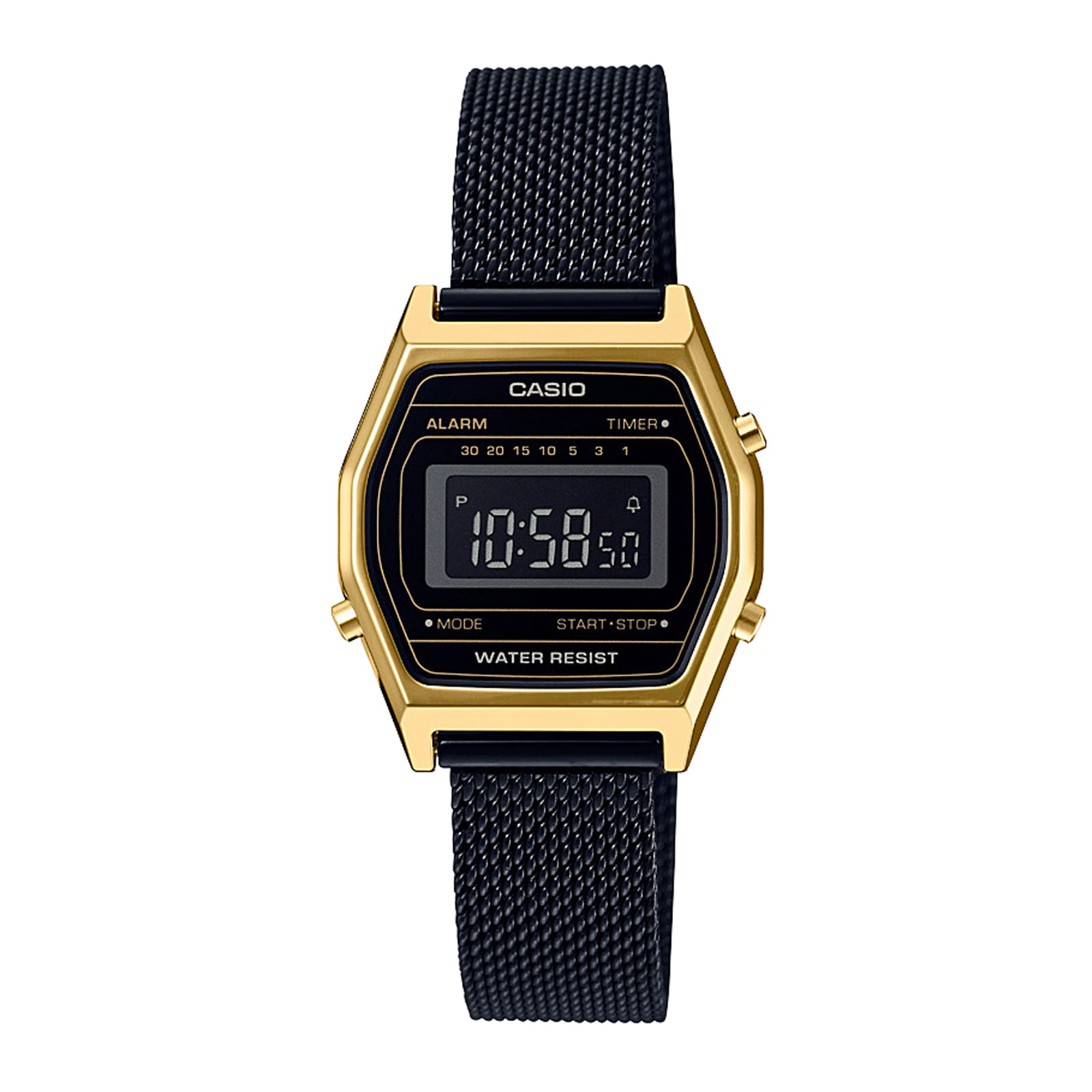 Reloj CASIO LA690WEMB-1B Resina Mujer Negro