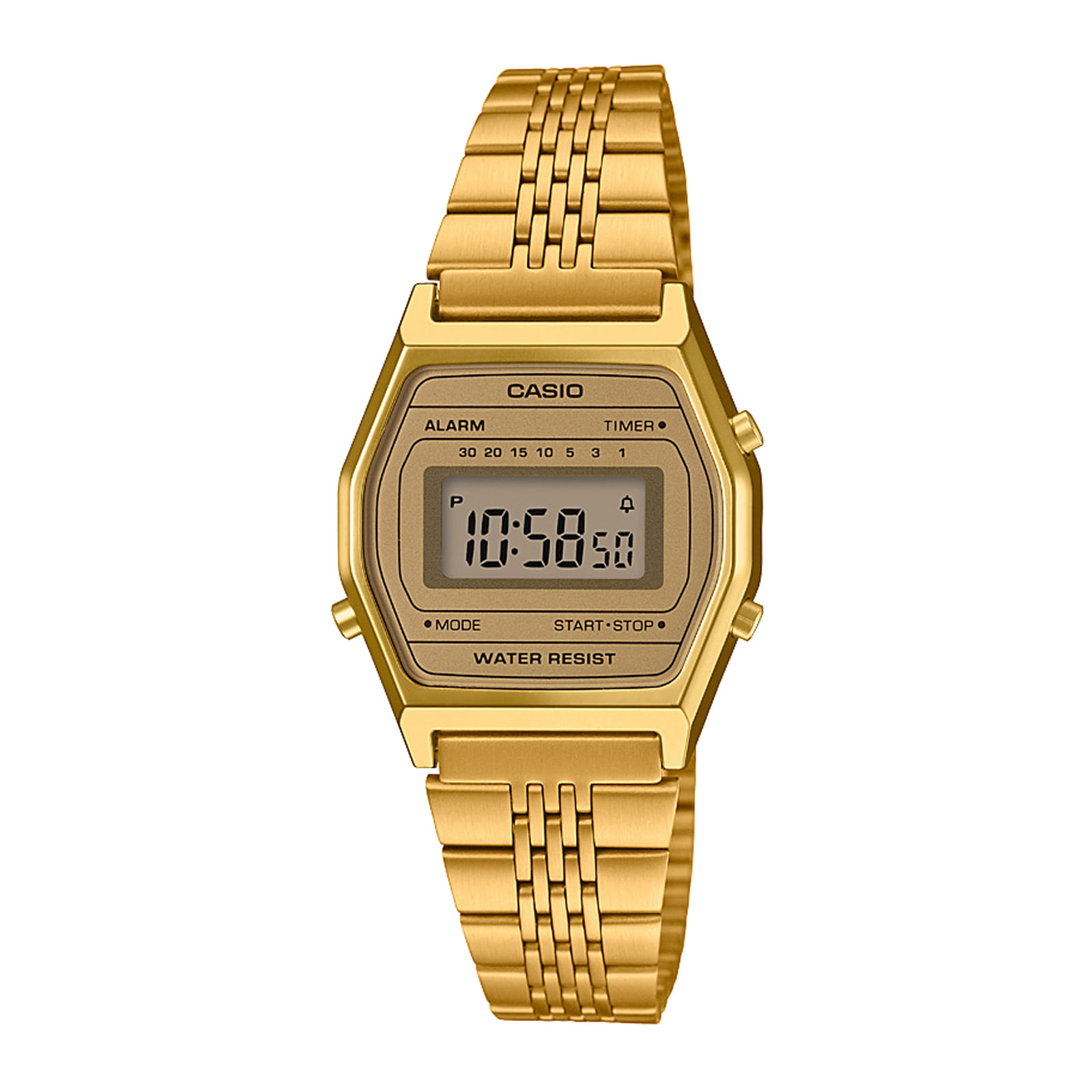 Reloj CASIO LA690WGA-9D Resina Mujer Dorado