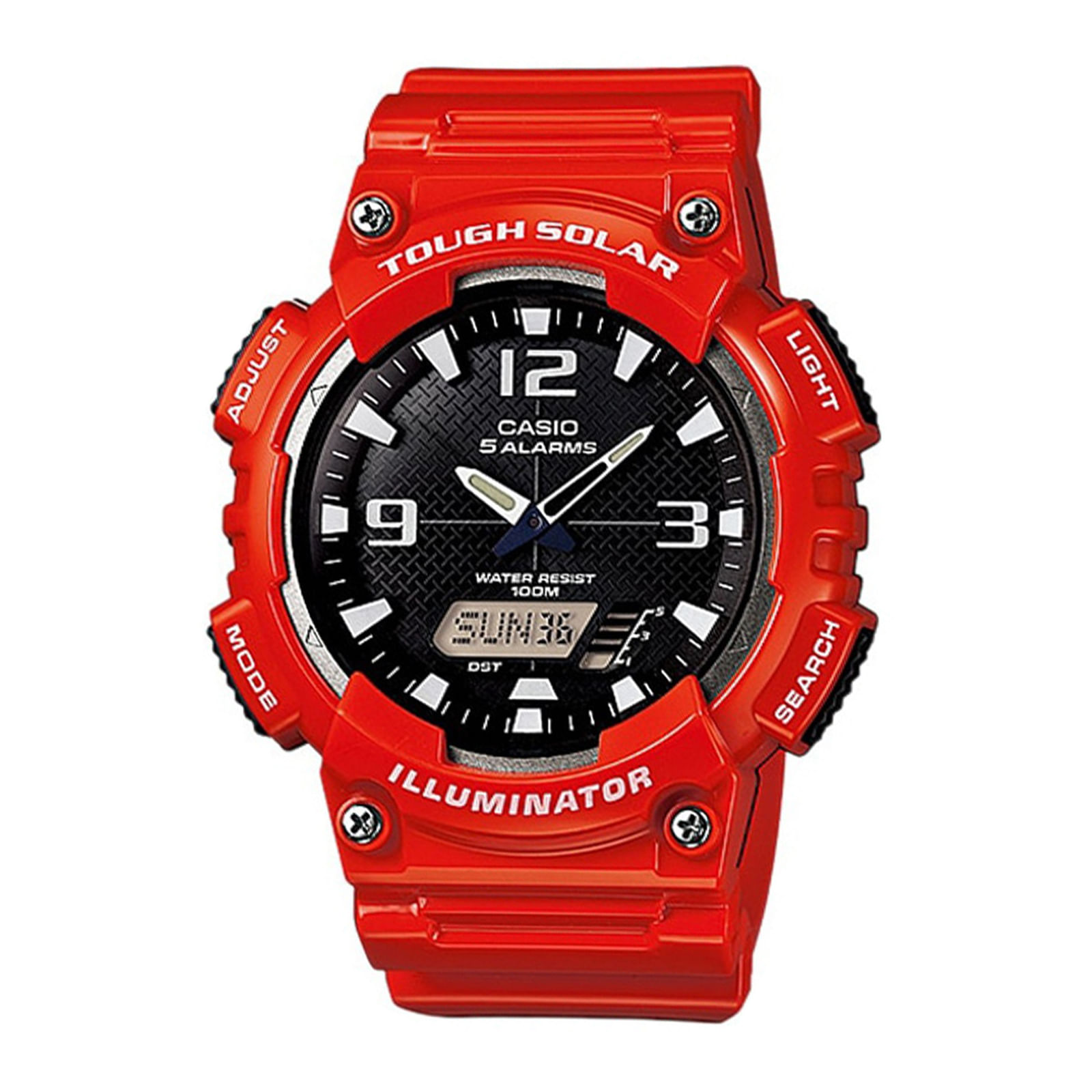 Reloj CASIO AQ-S810WC-4A Resina Juvenil Rojo