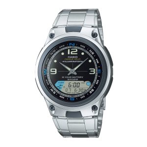 Reloj CASIO AW-82D-1A Resina Hombre Plateado