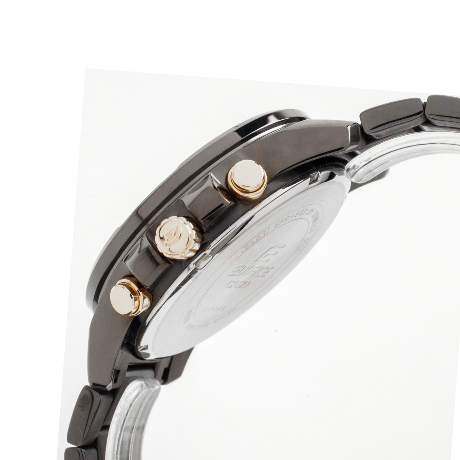 Reloj EDIFICE EFR-543BK-1A9 Acero Hombre Negro