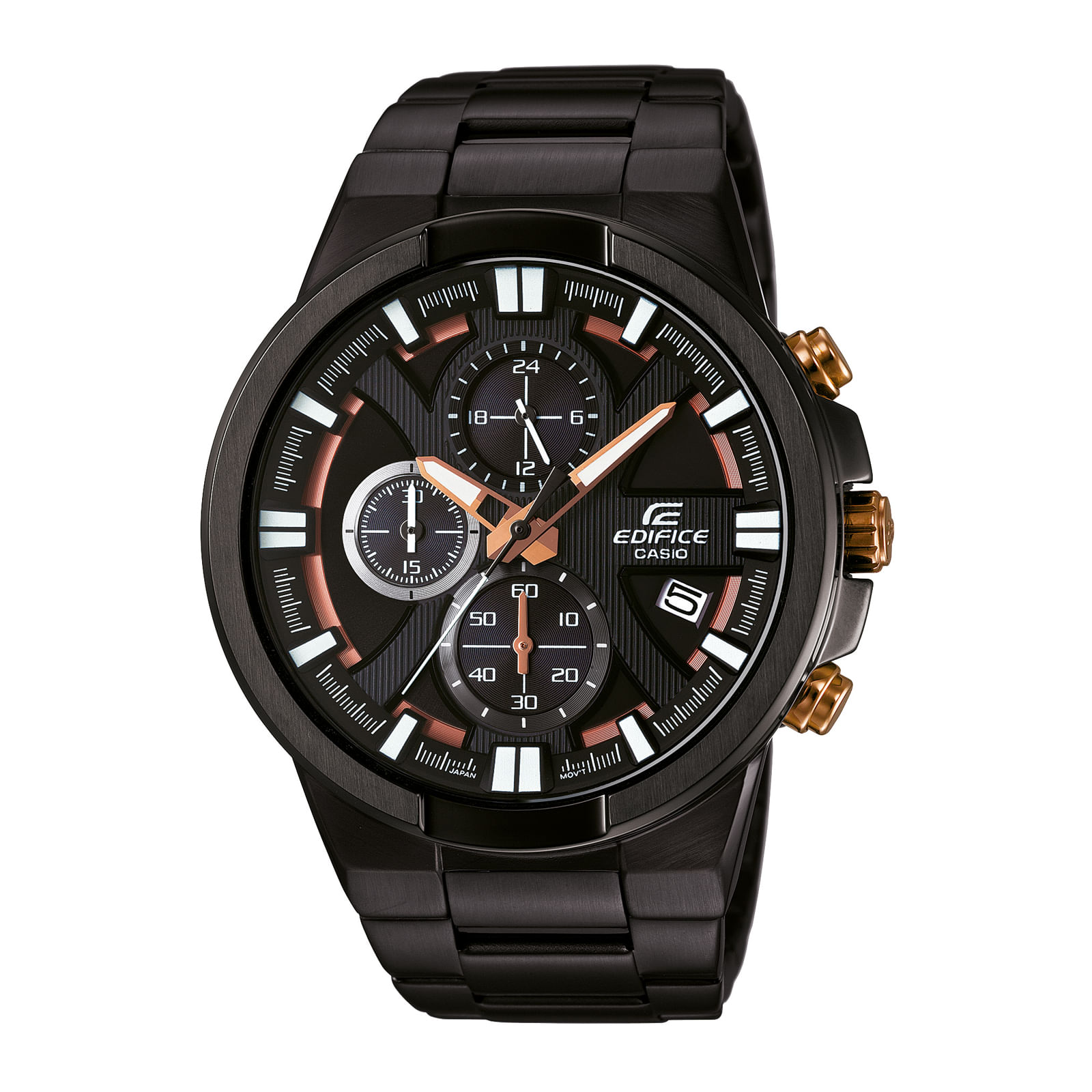 Reloj EDIFICE EFR-544BK-1A9 Acero Hombre Negro