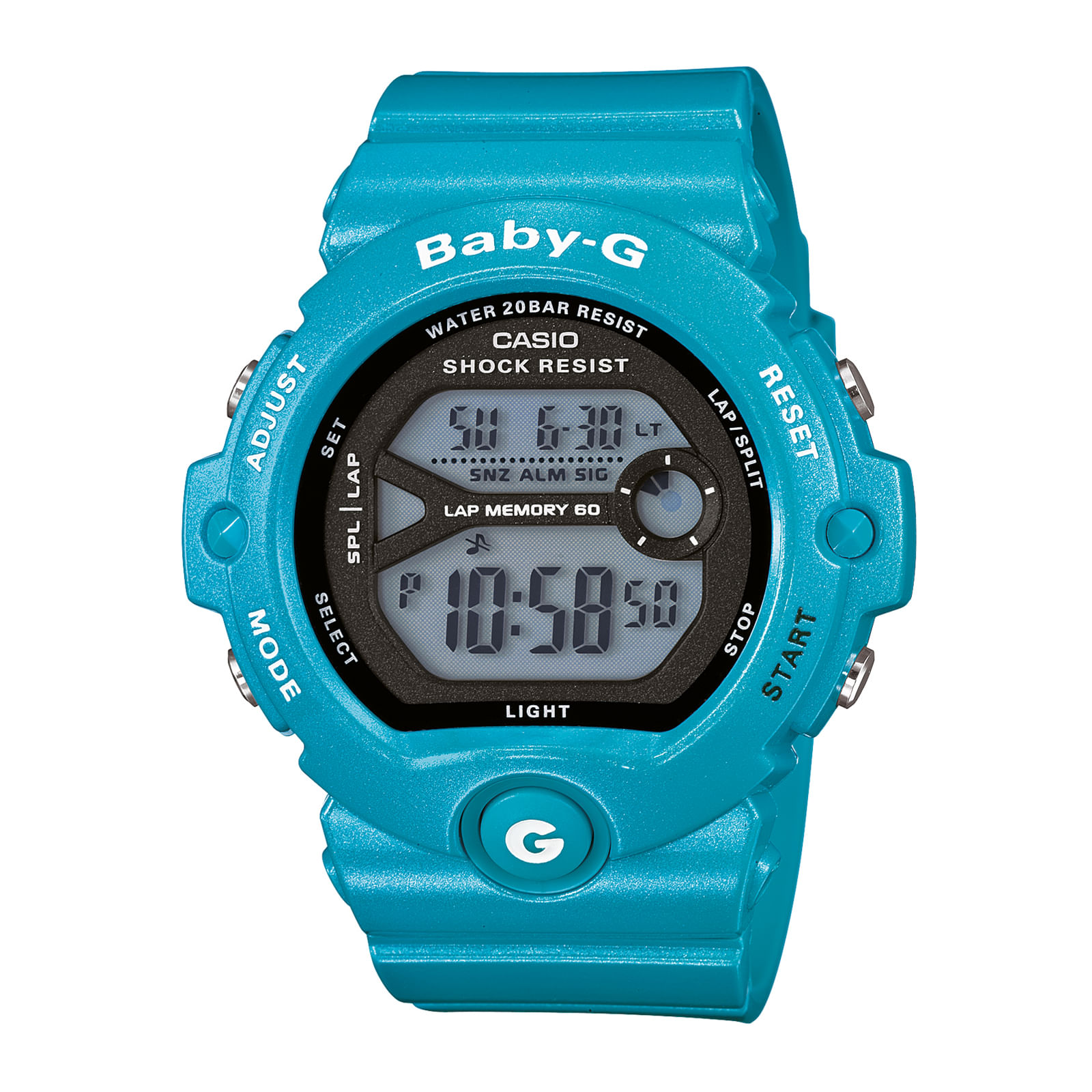 Reloj BABY-G BG-6903-2D Resina Mujer Celeste