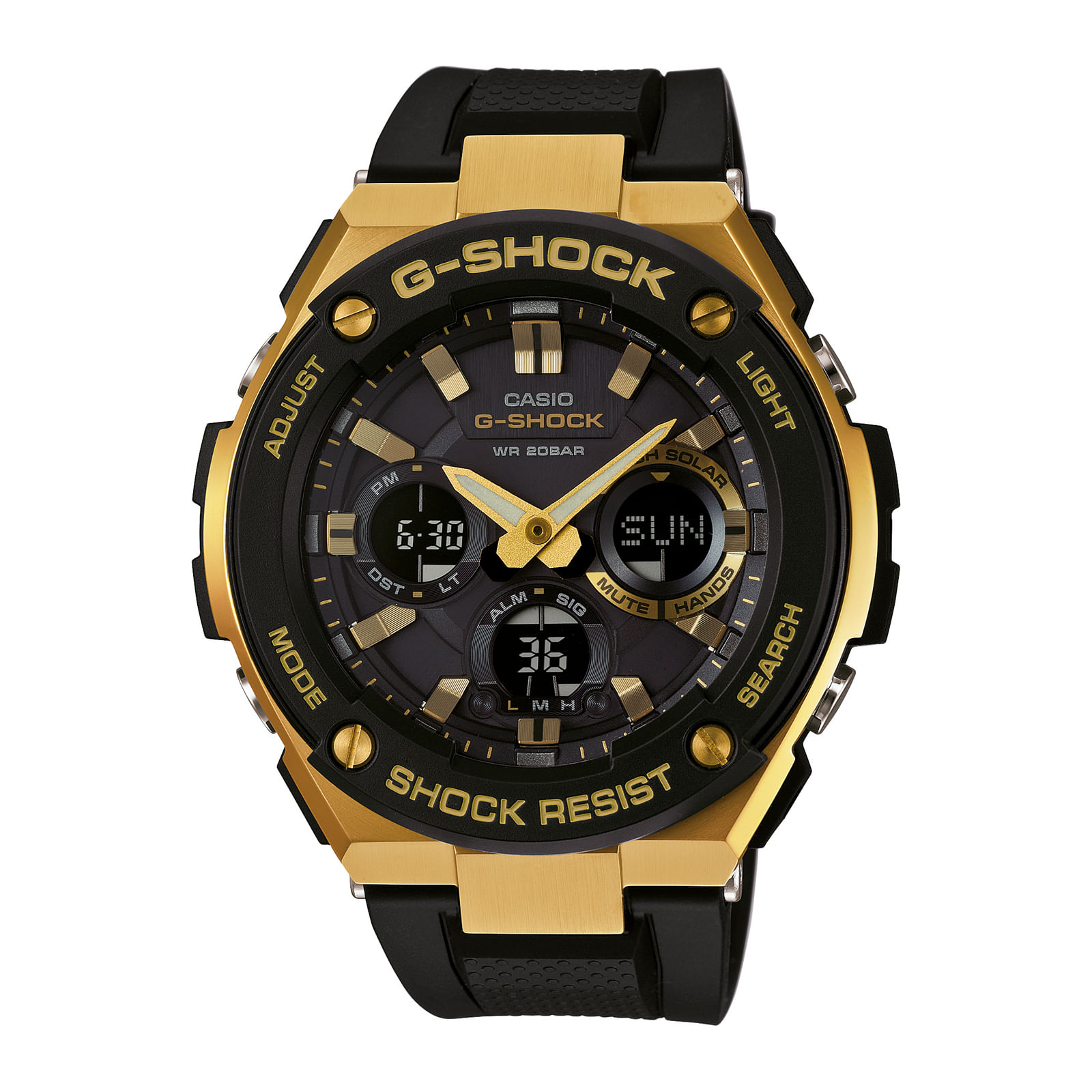 GA-700CY-1A, G-SHOCK ANALÓGICO DIGITAL Negro