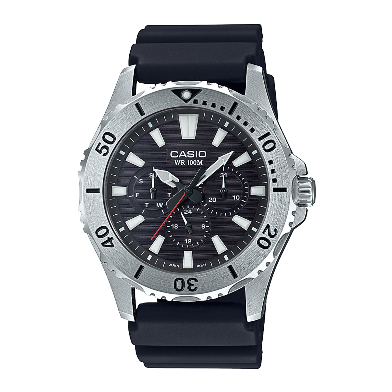 Reloj CASIO MTD-1086-1A Acero Hombre Plateado