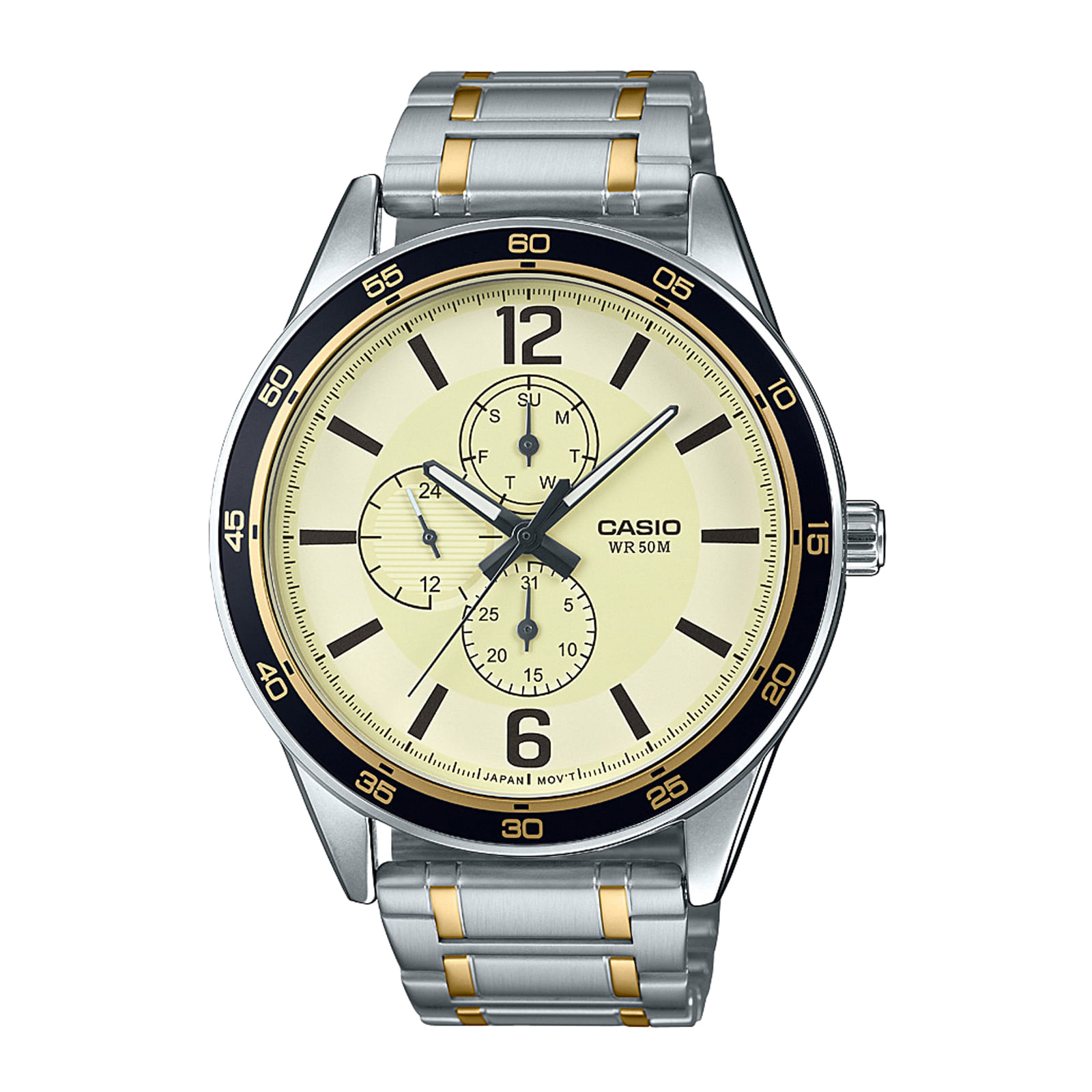 Reloj CASIO MTP-E319SG-9B Acero Hombre Plateado