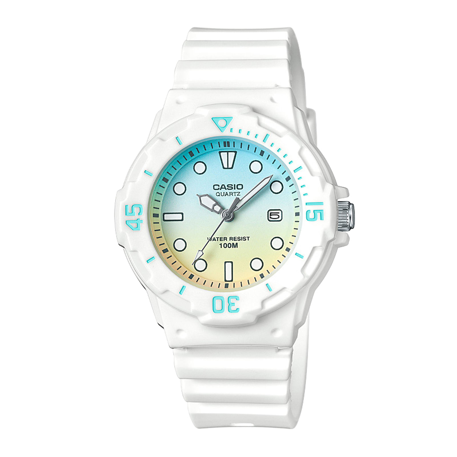 Reloj CASIO LRW-200H-2E2 Resina Juvenil Blanco