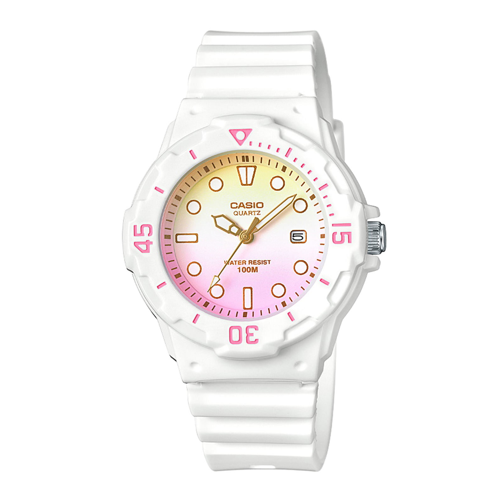 Reloj CASIO LRW-200H-4E2 Resina Juvenil Blanco