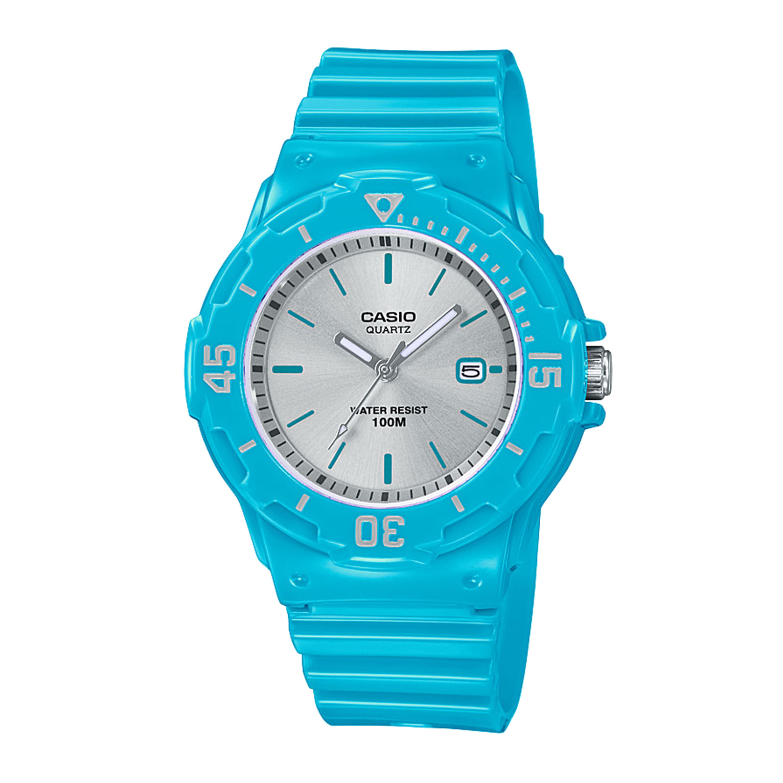 Reloj CASIO LRW-200H-2E3 Resina Juvenil Celeste