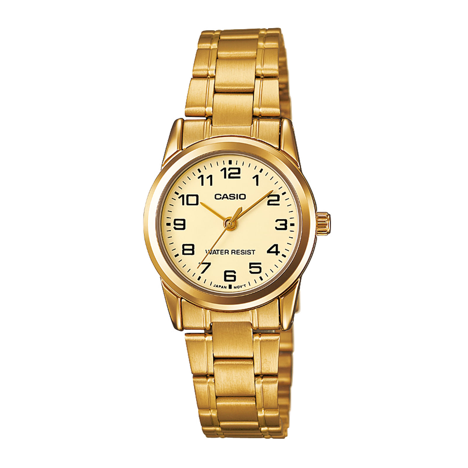 Reloj CASIO LTP-VT01G-1B Acero Mujer Dorado - Btime