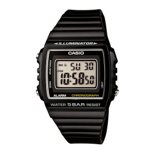 Reloj CASIO W-215H-1A Resina Juvenil Negro