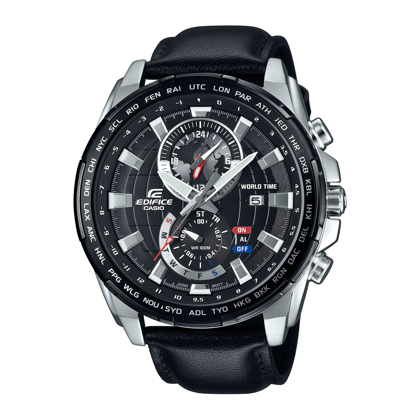 Reloj EDIFICE EFR-550L-1A Acero Hombre Negro