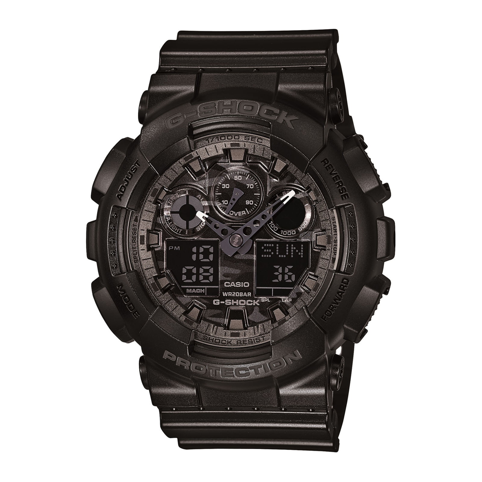 Reloj G-SHOCK GA-100CF-1A Resina Hombre Negro