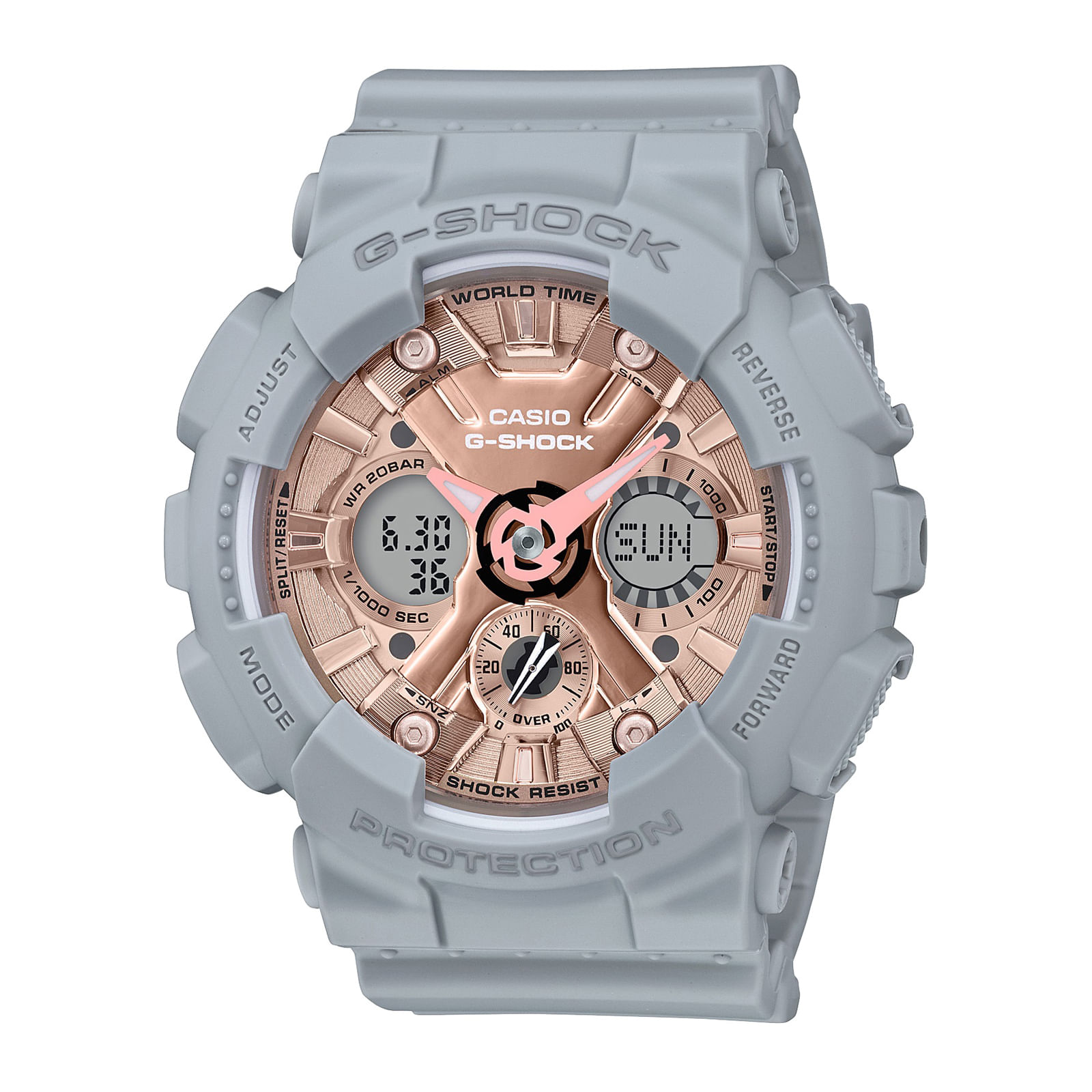 Reloj G-SHOCK GMA-S120MF-8A Resina Mujer Gris