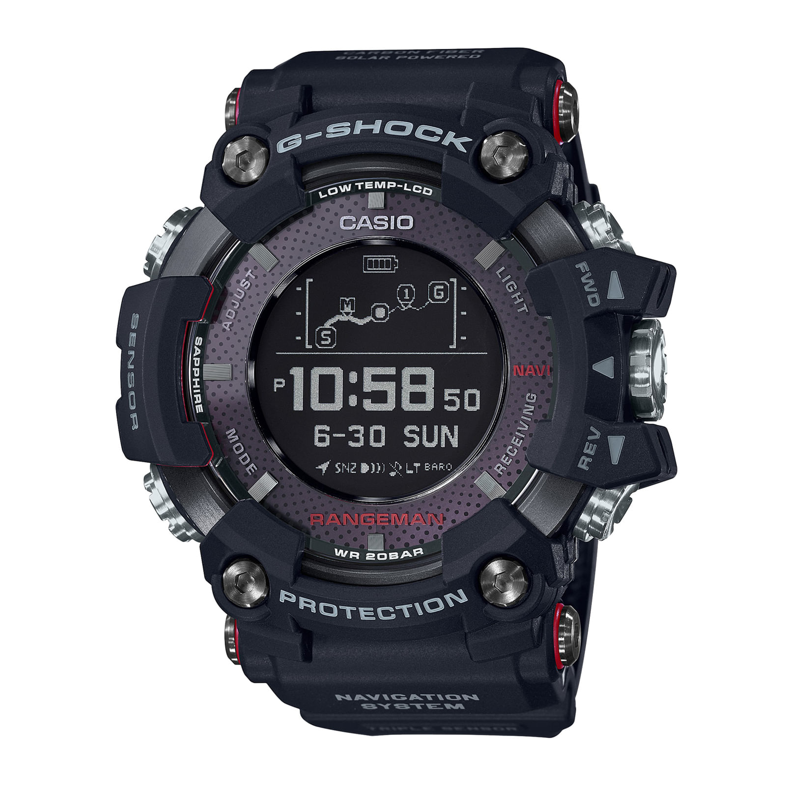 Reloj G-SHOCK GPR-B1000-1D Resina Hombre Negro
