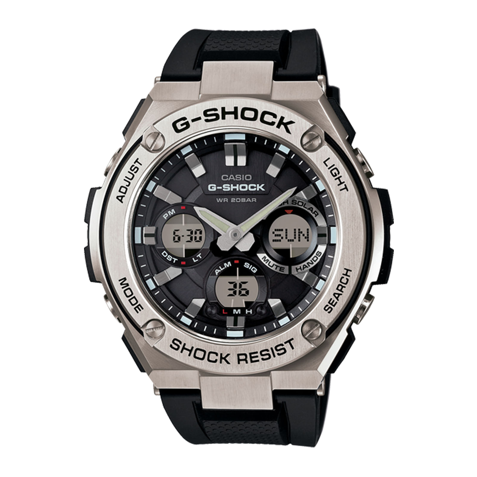 Reloj G-SHOCK GST-S110-1A Acero Hombre Plateado - Btime