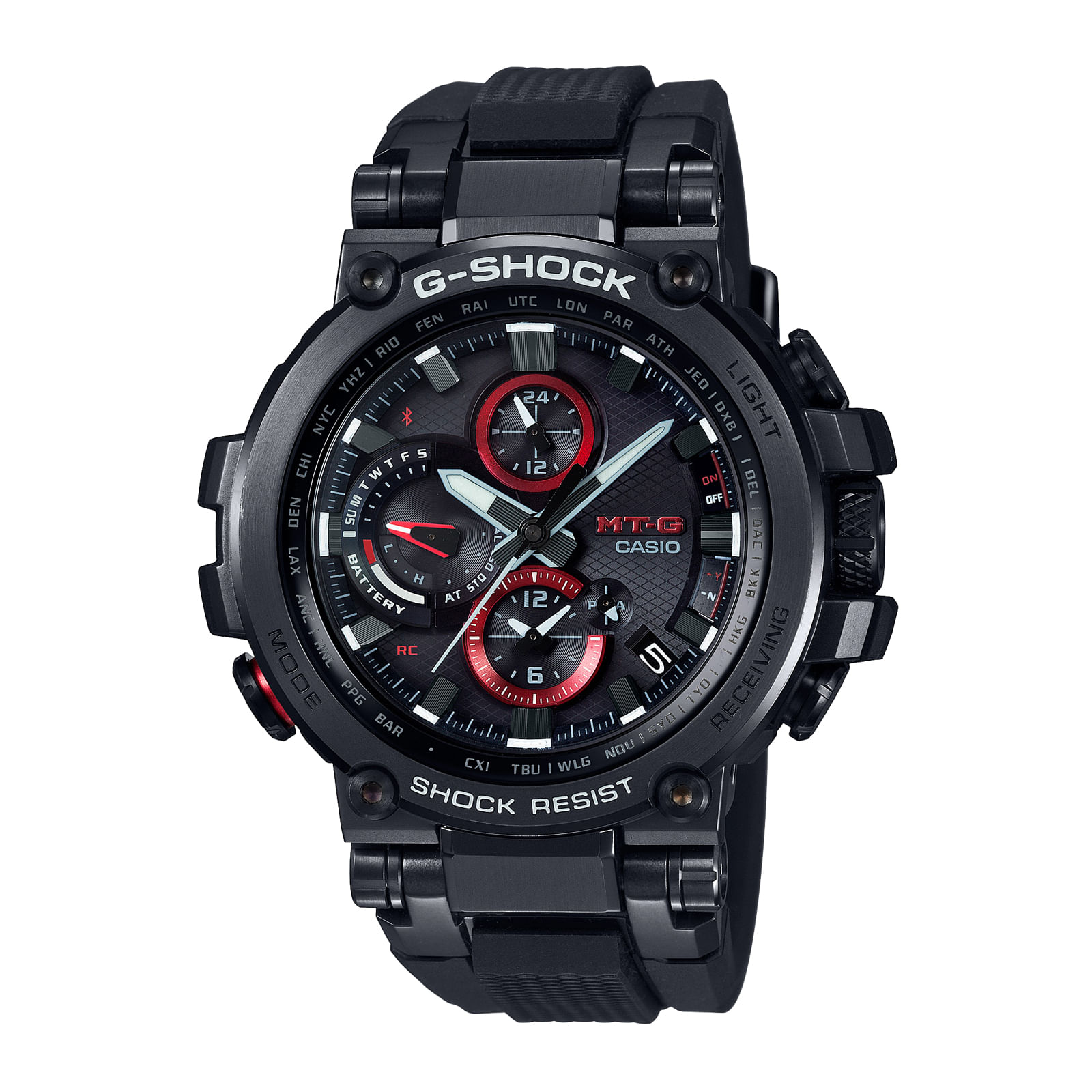 Reloj G-SHOCK MTG-B1000B-1A Resina/Acero Hombre Negro