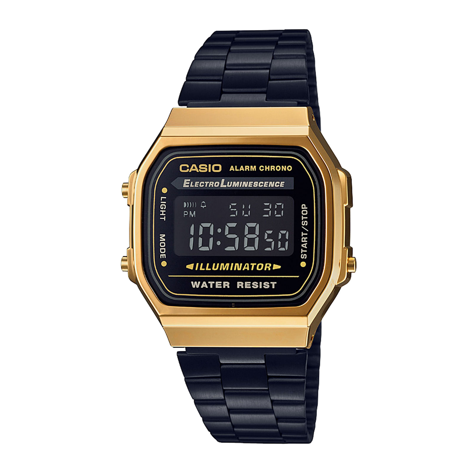 Reloj CASIO A168WEGB-1B Resina Unisex Negro