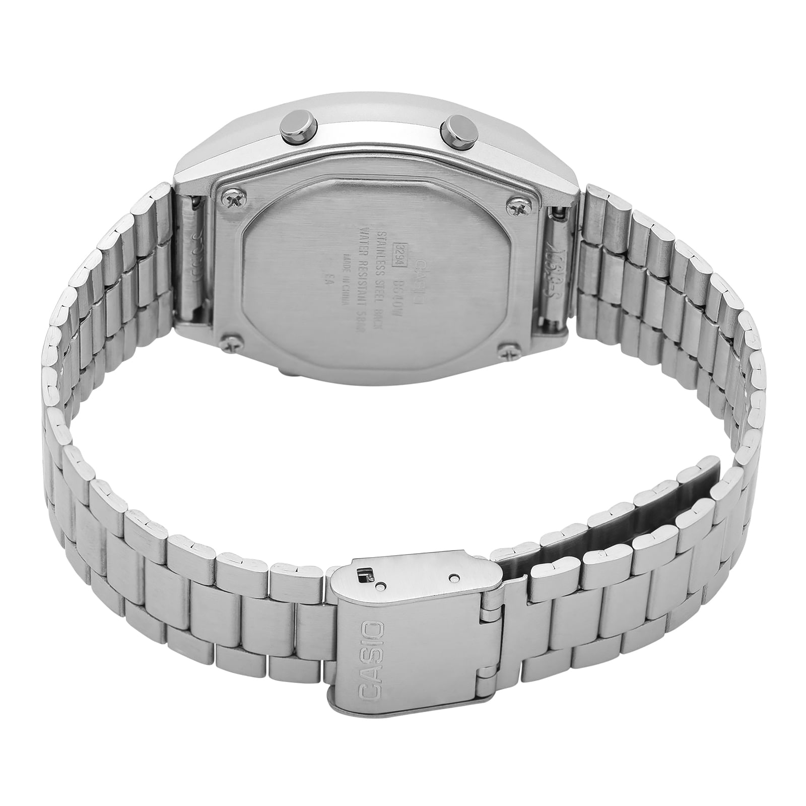 Reloj CASIO B640WD-1A Resina Unisex Plateado