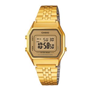 Reloj CASIO LA680WGA-9D Resina Mujer Dorado