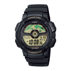 Reloj CASIO AE-1100W-1B Resina Juvenil Negro