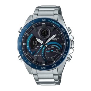 Reloj EDIFICE ECB-900DB-1B Acero Hombre Plateado