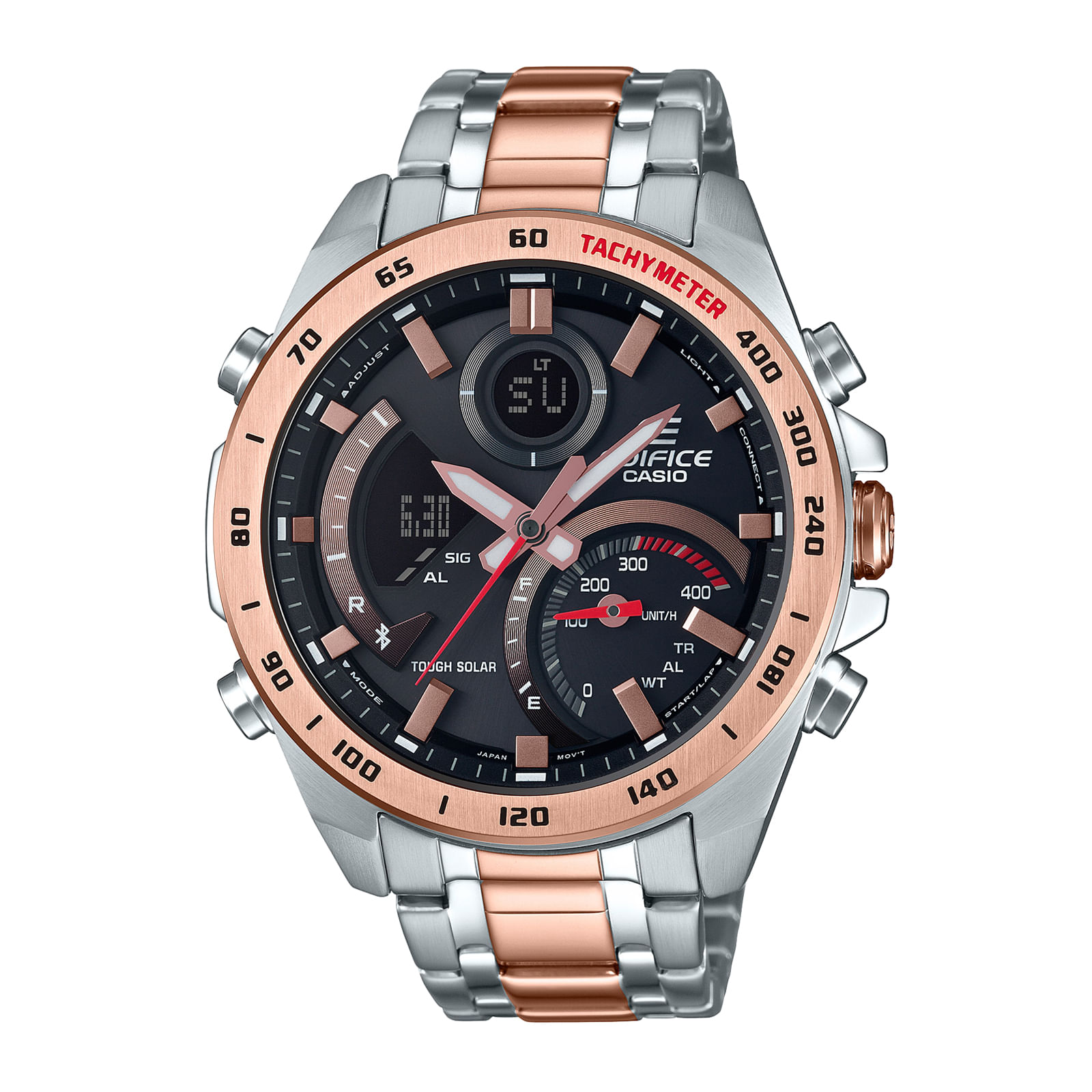 Reloj EDIFICE ECB-900DC-1A Acero Hombre Plateado