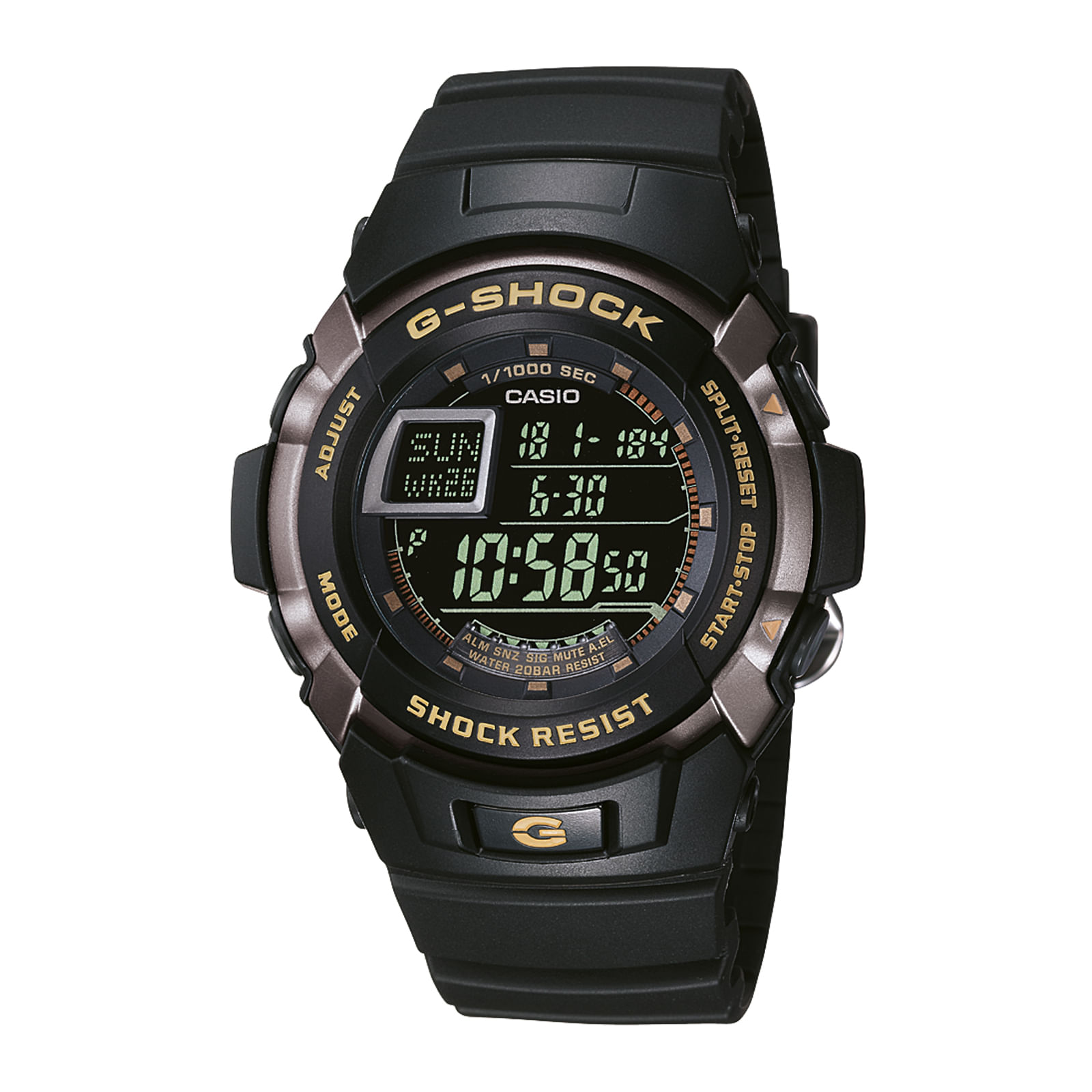 Reloj G-SHOCK G-7710-1D Acero Hombre Negro