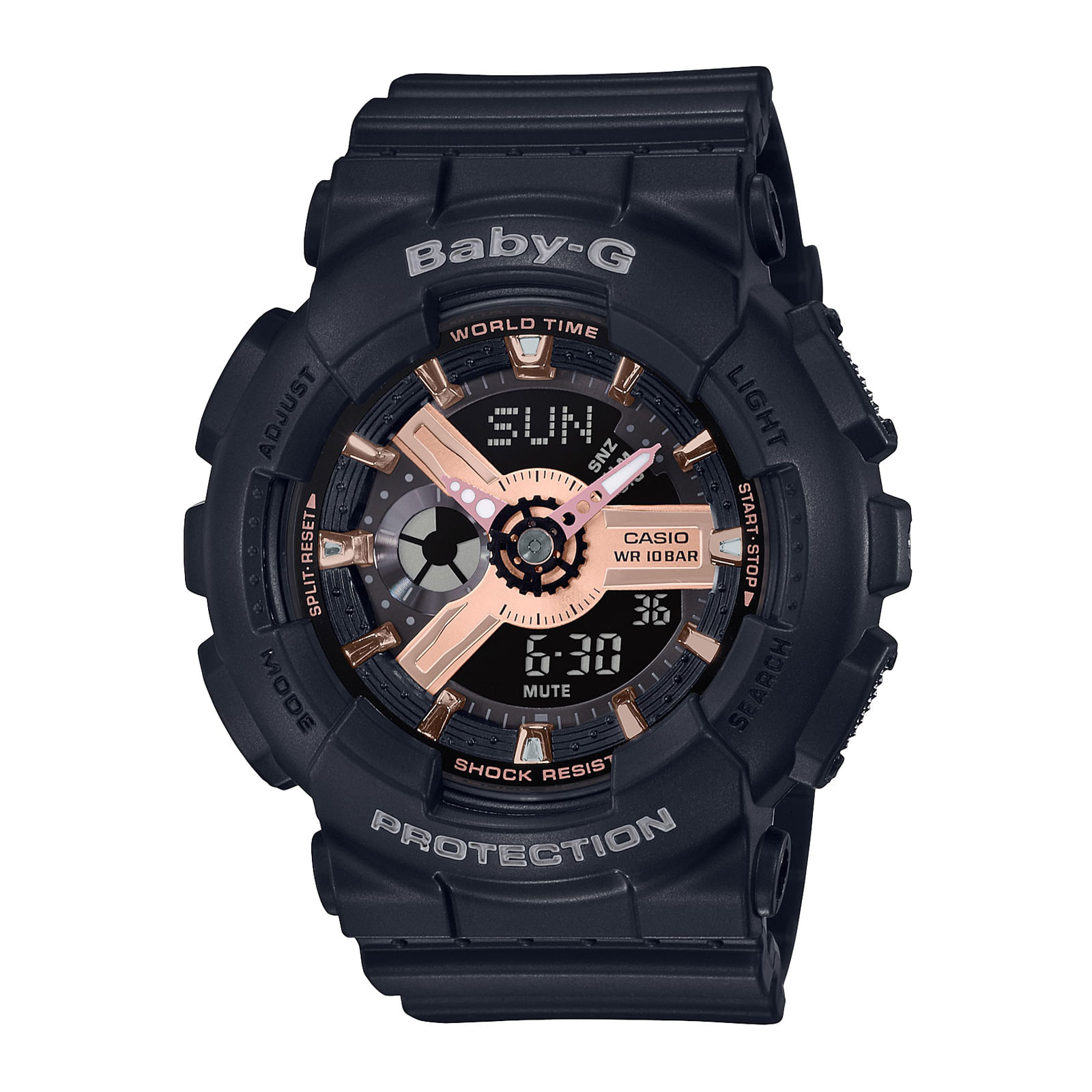 Reloj BABY-G BA-110RG-1A Resina Mujer Negro