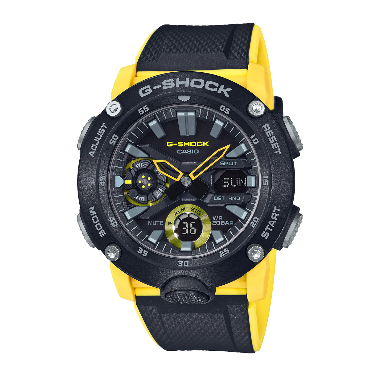 Reloj G-SHOCK GA-2000-1A9 Carbono Hombre Negro