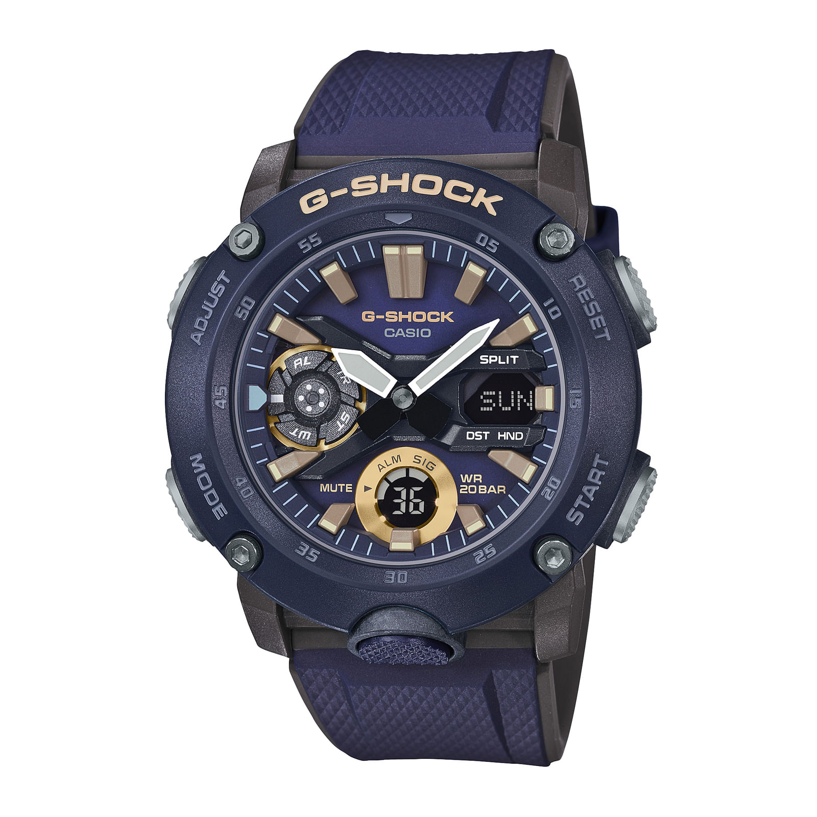 Reloj G-SHOCK GA-2000-2A Carbono Hombre Azul