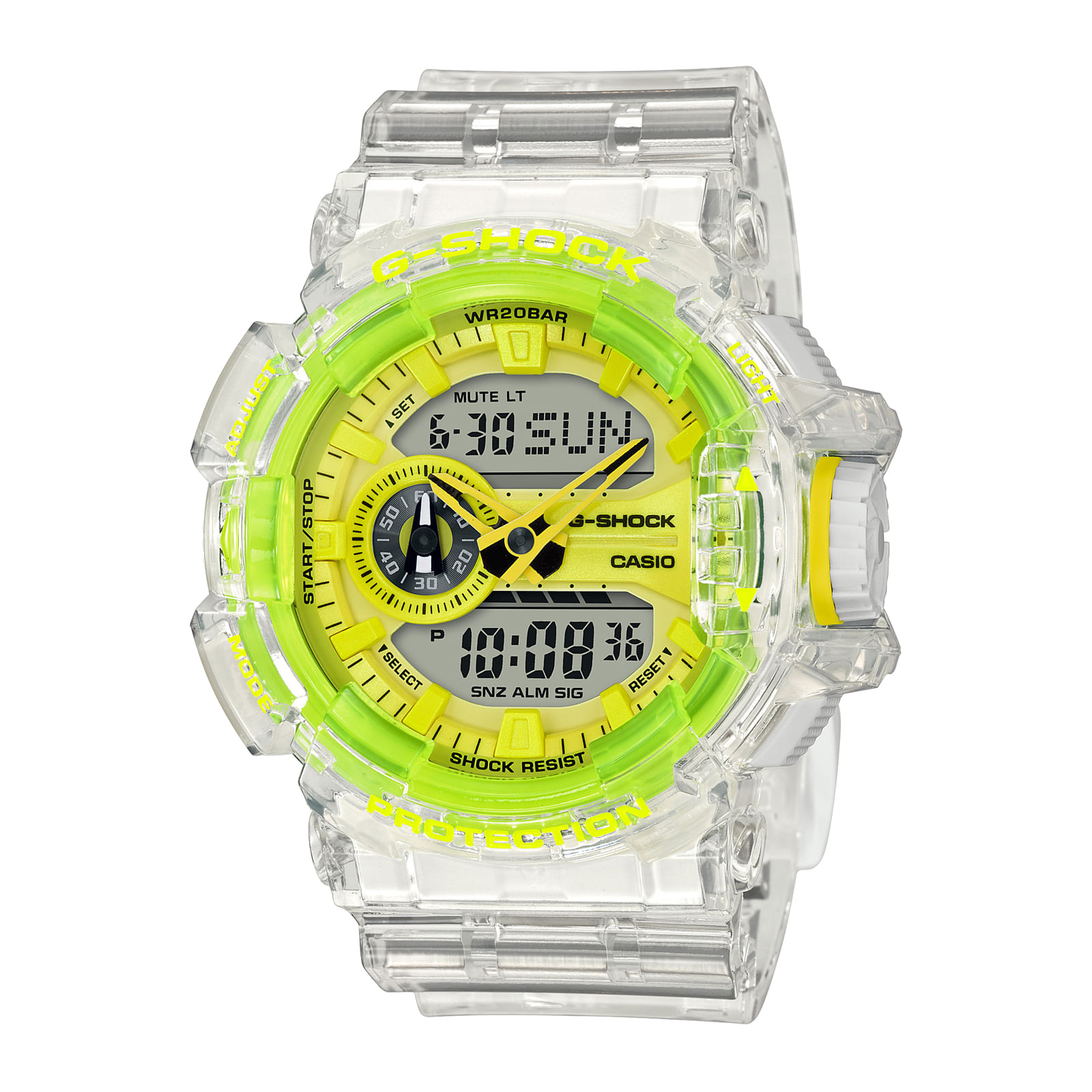 Reloj G-SHOCK GA-400SK-1A9 Resina Hombre Blanco